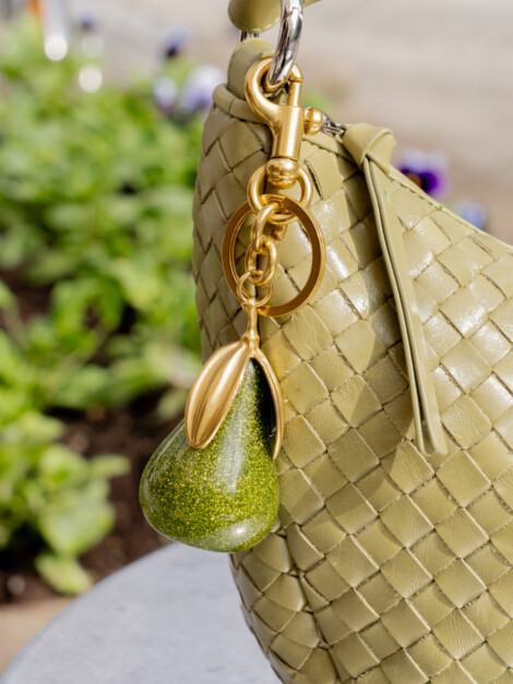 PEAR BAG CHARM