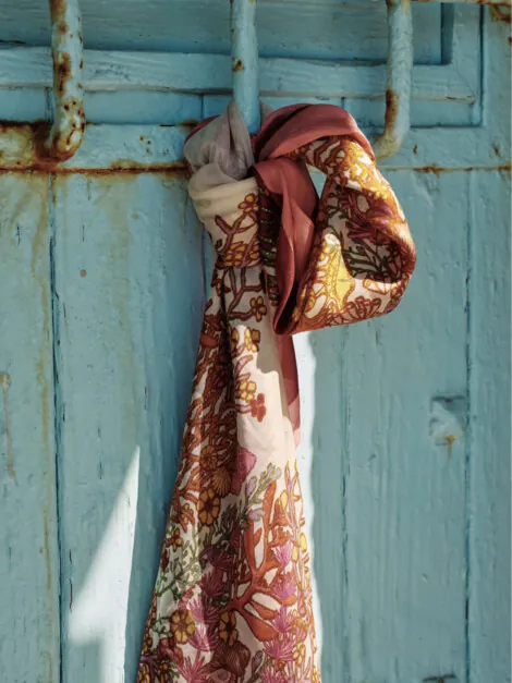 CORALLO TABY SIA SCARF POMPEIAN RED