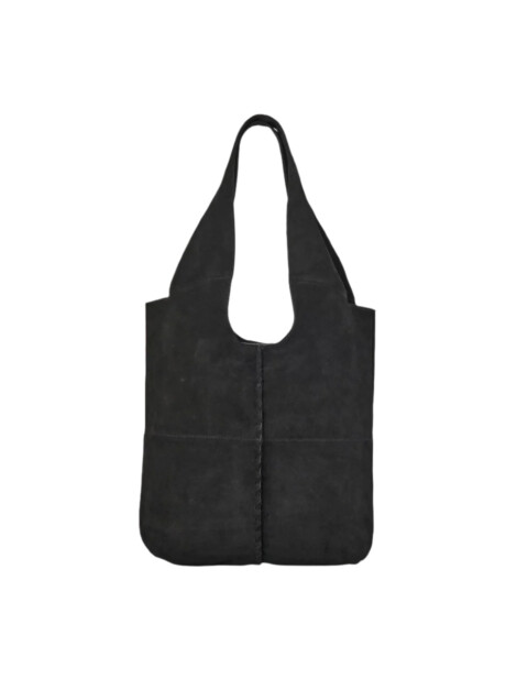 TOILLDAG SUEDE DEMI BAG BLACK FØR: 1650,-