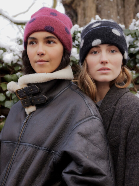 DOTIA BEANIE MOHAIR/MERINO BLACK