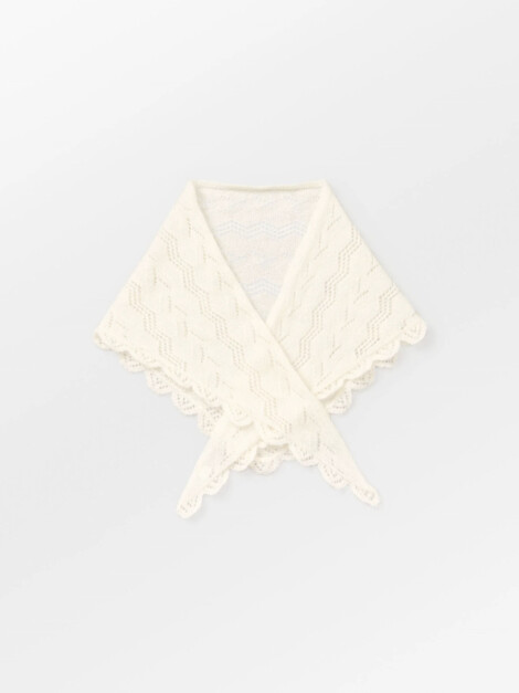 OPANY TRIANGLE SCARF BIRCH WHITE
