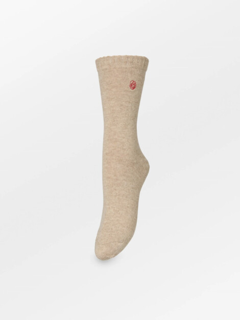 ROSEA WOLA SOCK BEIGE MELANGE