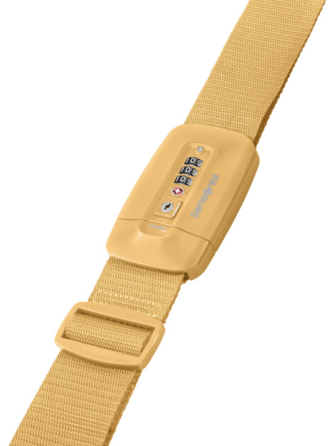 TA REVOL. LUGGAGE STRAP TSA LOCK YELLOW