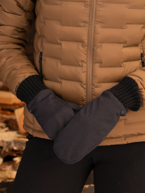ZOE MITT BLACK