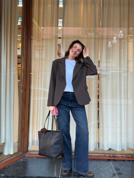 ELLINOR BLAZER OLIVE