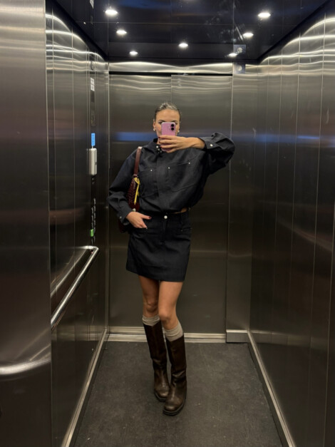 IDA DENIM SKIRT