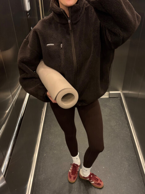 CLOUDFLEECE JACKET ESPRESSO