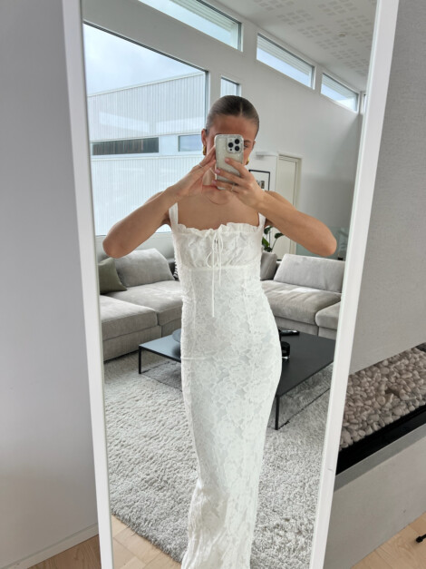 ROSA DRESS WHITE LACE