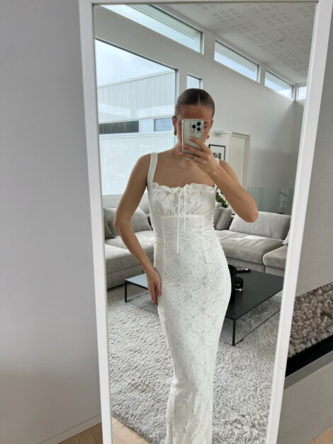 ROSA DRESS WHITE LACE