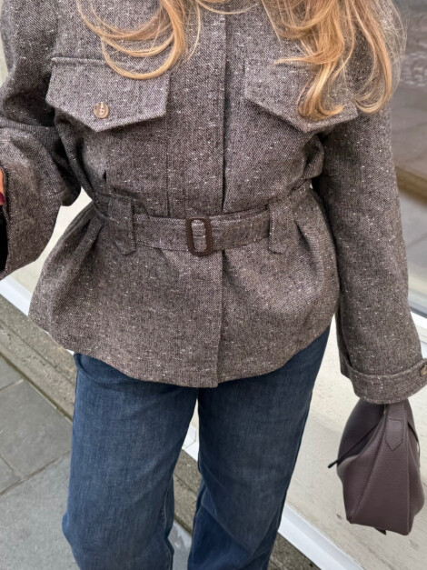 MIE JACKET BROWN