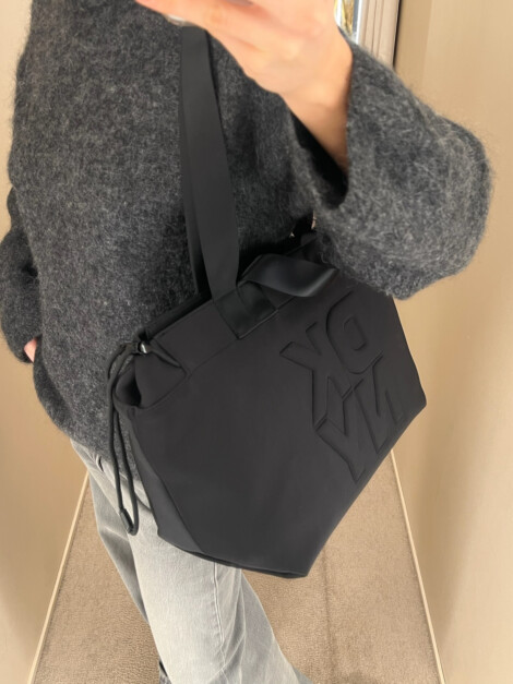 DKNY 1989 CAPSULE BARDOT TOTE BLACK