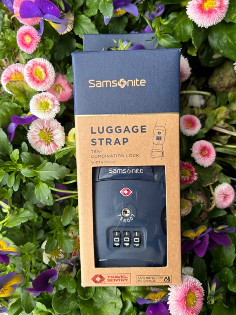 Luggage strap TSA NAVY