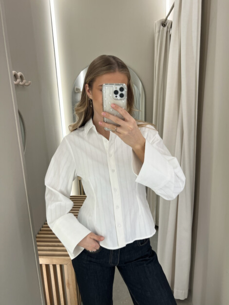 ROSA SOLID SHIRT WHITE