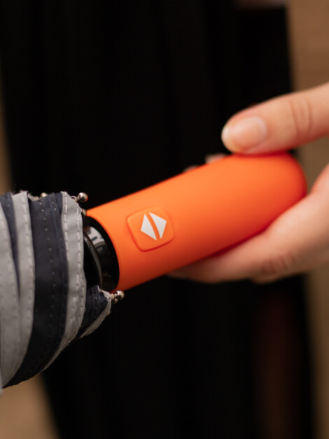 SWIMS SHORT UMBRELLA NAVY/ORANGE