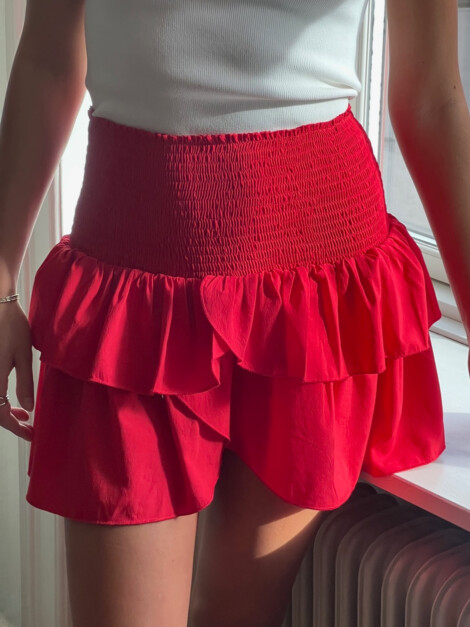 CARIN R SKIRT RED
