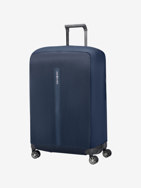 FOLDABLE LUGGAGE COVER L NAVY