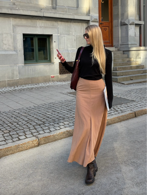 SELMA SKIRT CAMEL