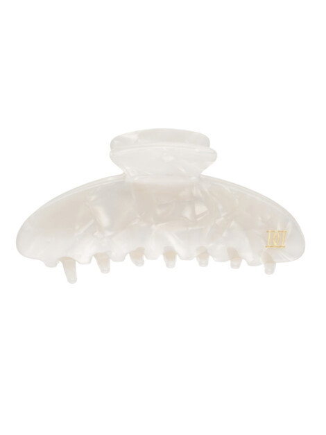 PLAIN HAIR CLAW LARGE OFF WHITE