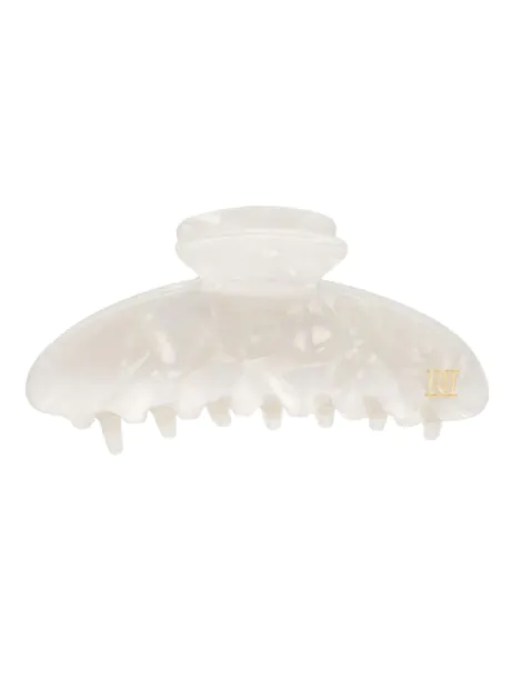 PLAIN HAIR CLAW LARGE OFF WHITE