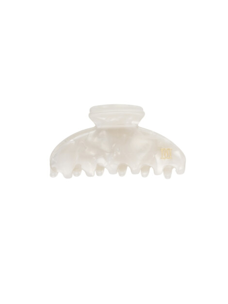 PLAIN HAIR CLAW SMALL OFF WHITE