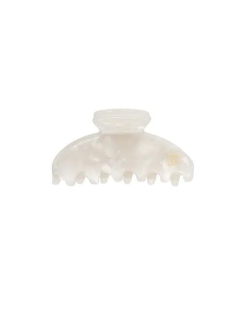 PLAIN HAIR CLAW SMALL OFF WHITE