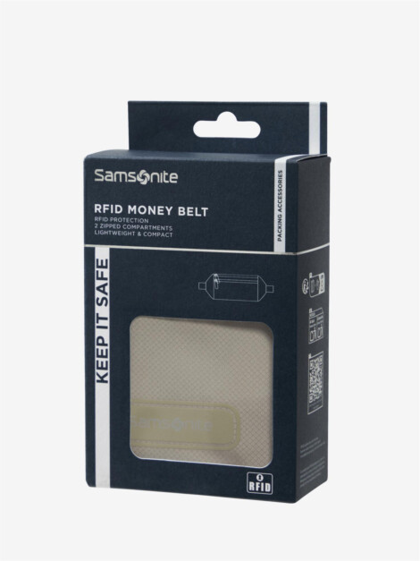 TA REVOLUTION RFID MONEY BELT ECLIPSE GREY