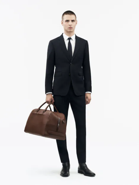 BROME LEATHER BAG COGNAC