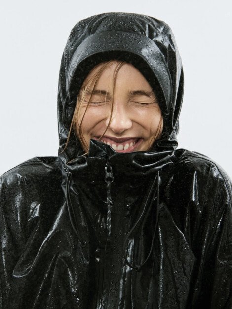 DAY RE-NO RAIN ANORAK BLACK