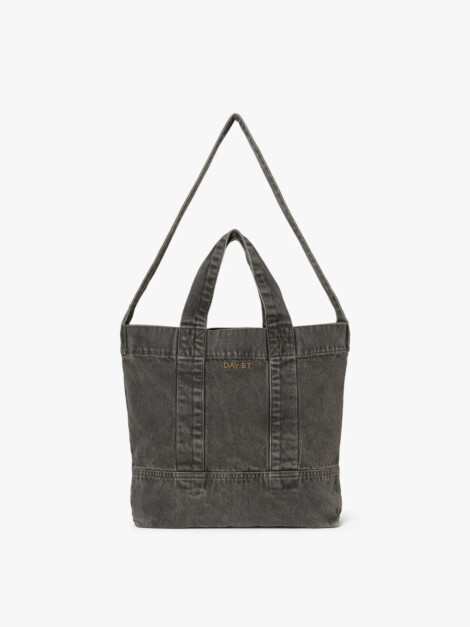 WASHED DENIM CROSS BODY GRAY DENIM