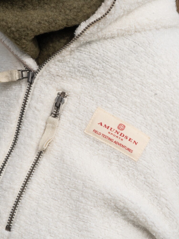 HUT HALF ZIP OATMEAL