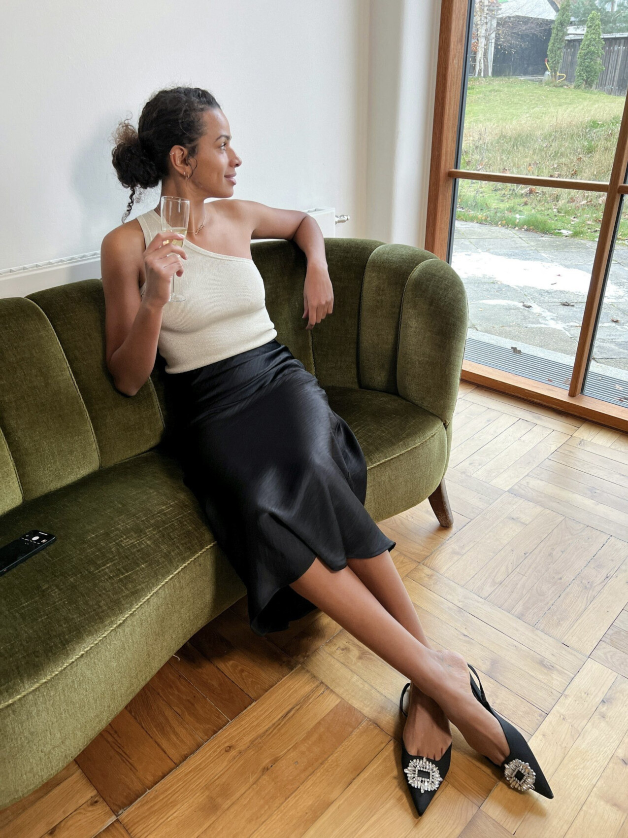 BOVARY SKIRT BLACK