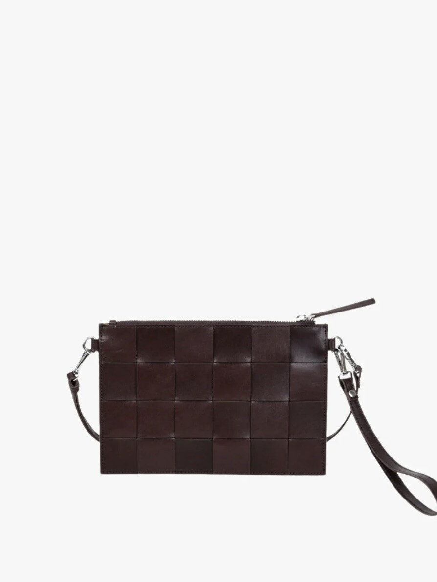 LIMONA COMBI CLUTCH LENA DARK BROWN