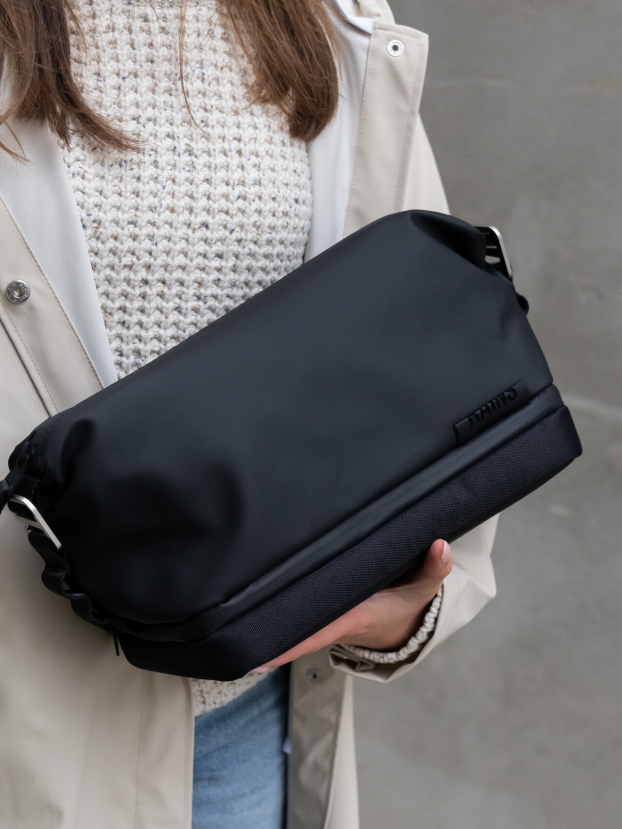 OTARU WASH BAG W3 BLACK
