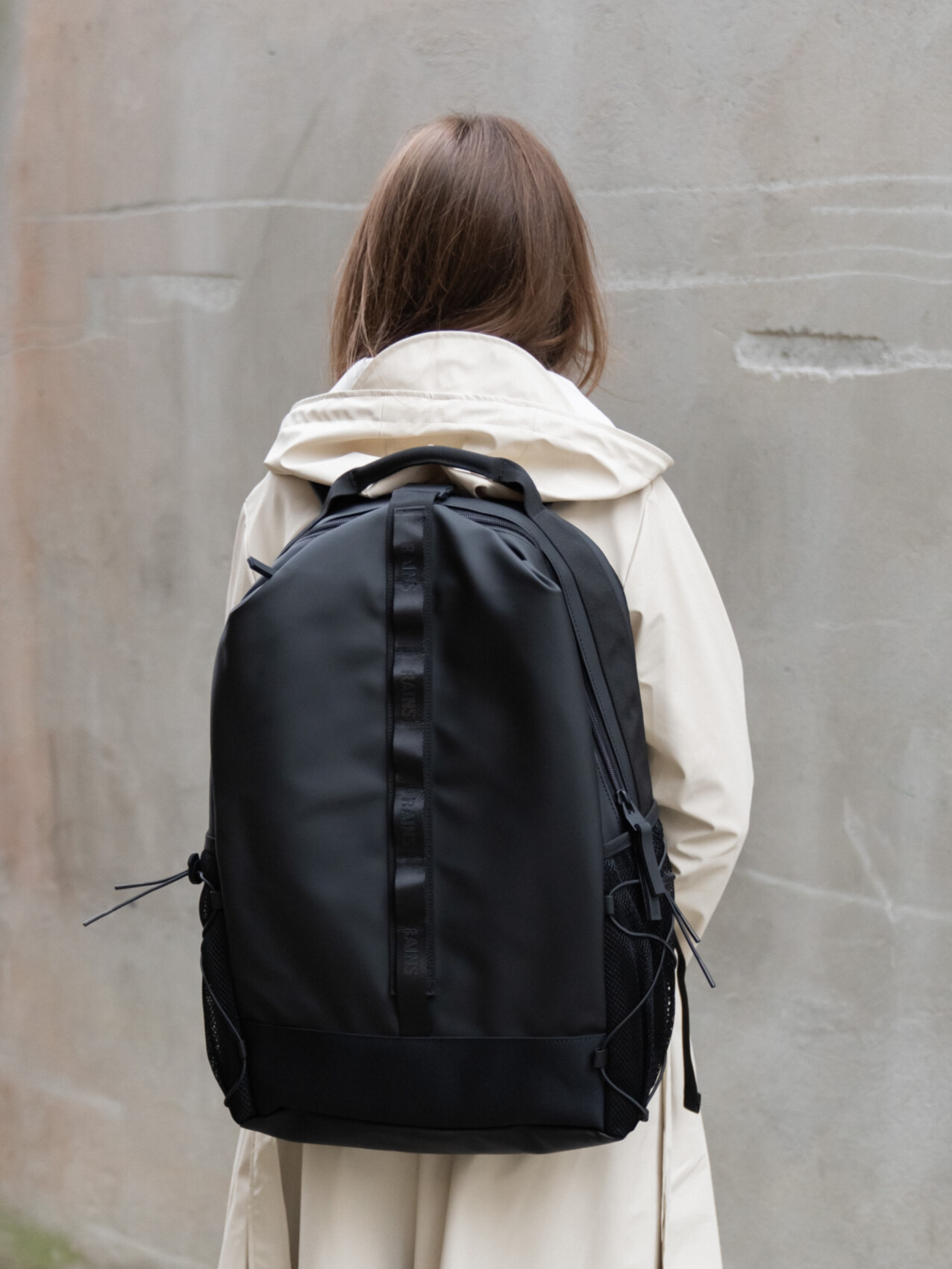 TRAIL CLIP FRONT BACKPACK W3 BLACK