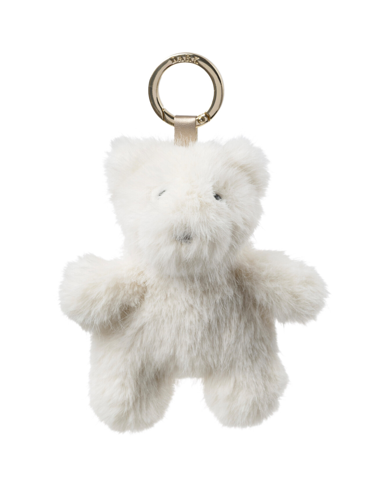 BEAR BAG CHARM OFF WHITE