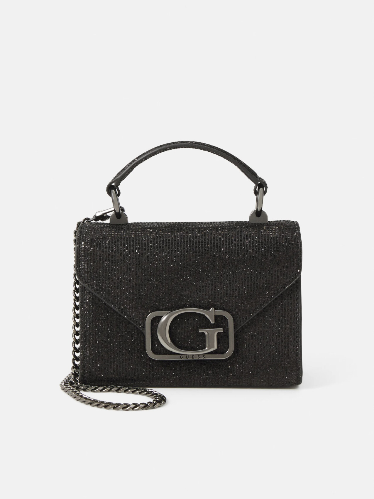 ZALINA MINI TOP HANDLE BLACK