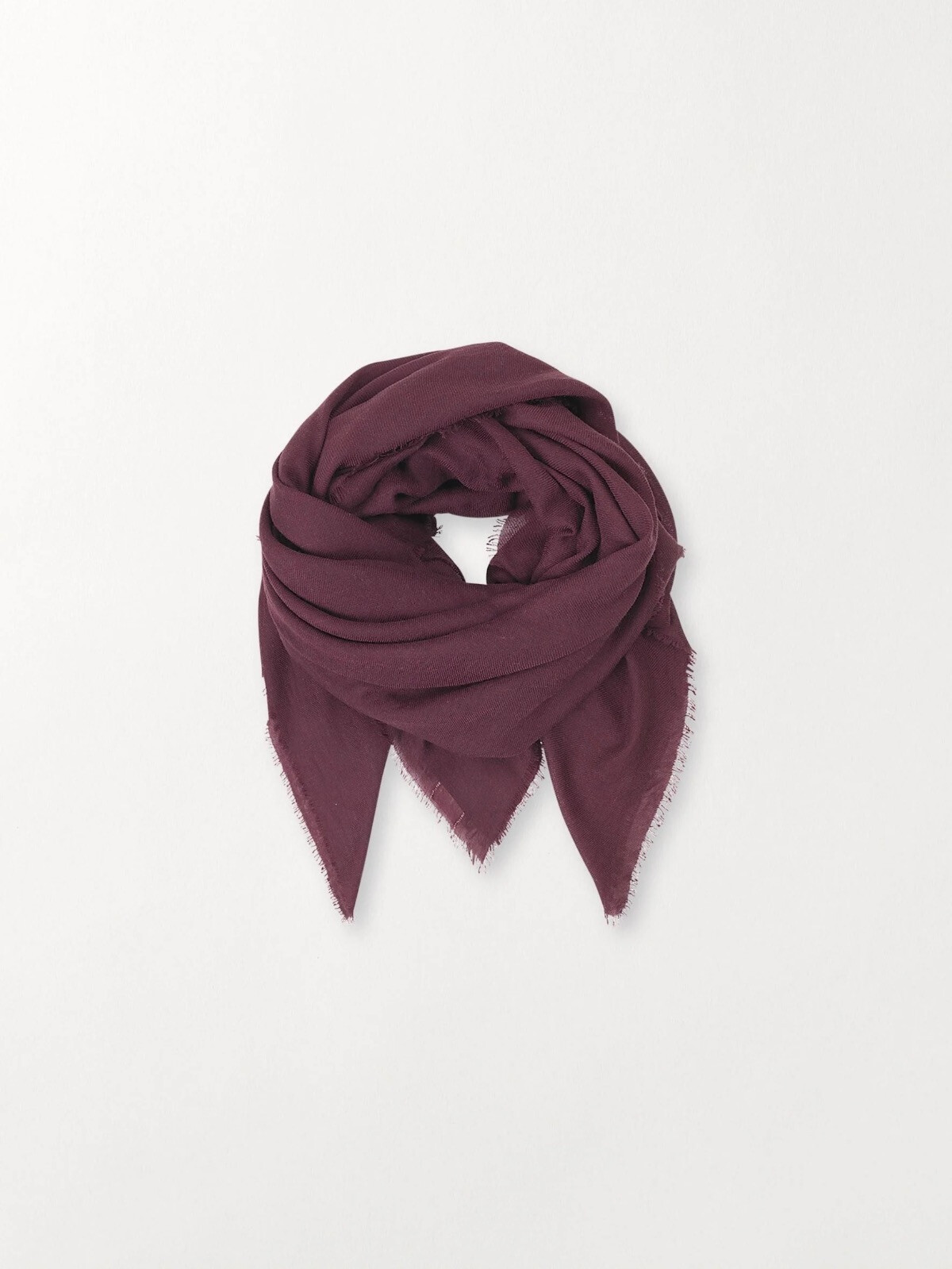 MILL SCARF BURGUNDY