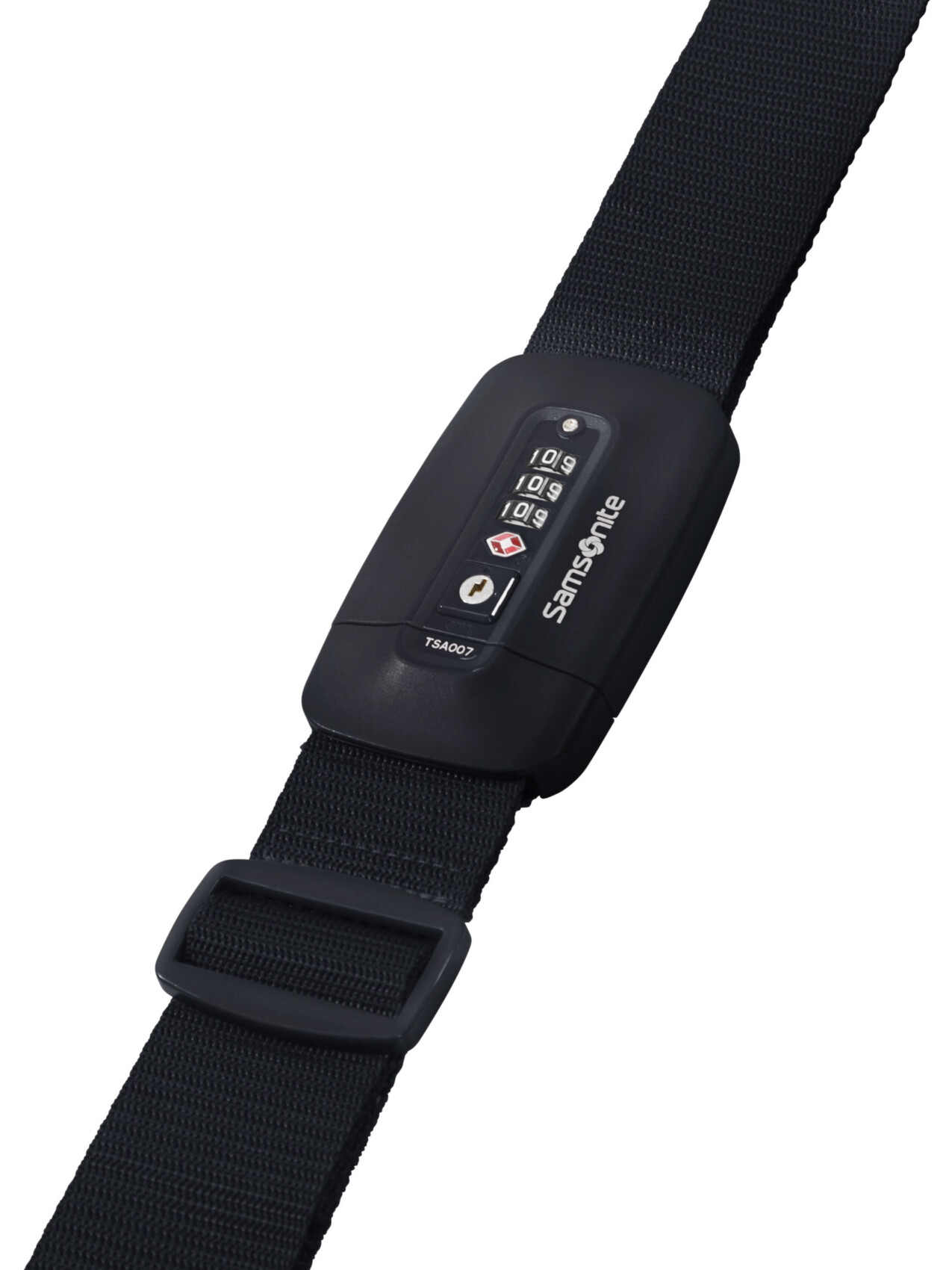 LUGGAGE STRAP TSA LOCK BLACK