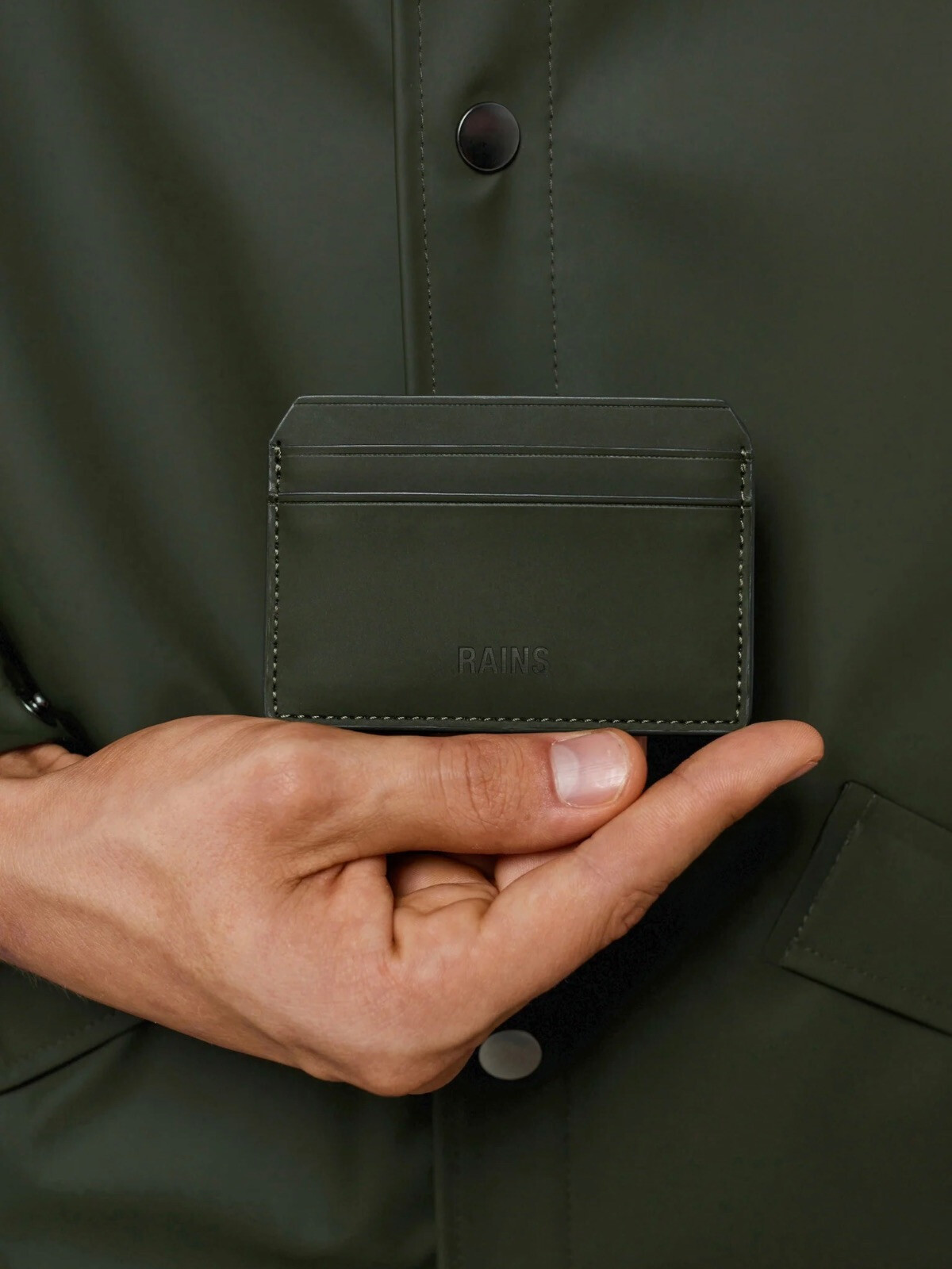 CARD HOLDER GREEN