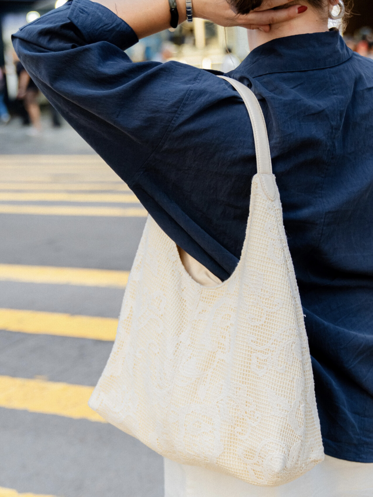 CROFLORA SIENA BAG BIRCH WHITE