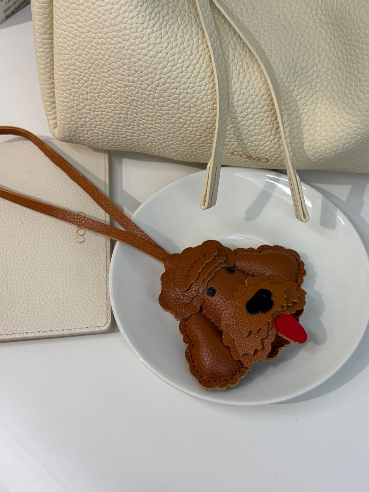 BOULE DISCO 3D PUDDEL COGNAC