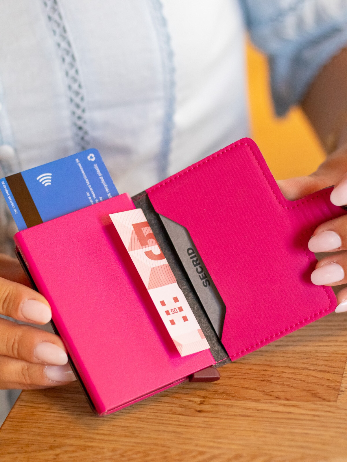 MINIWALLET YARD FUCHSIA