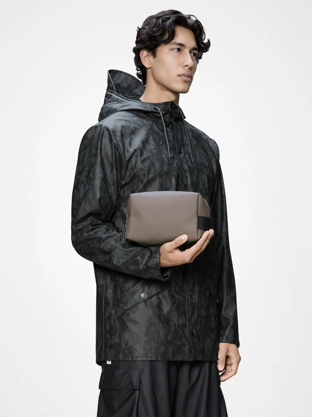 WASH BAG SMALL W3 CINDER