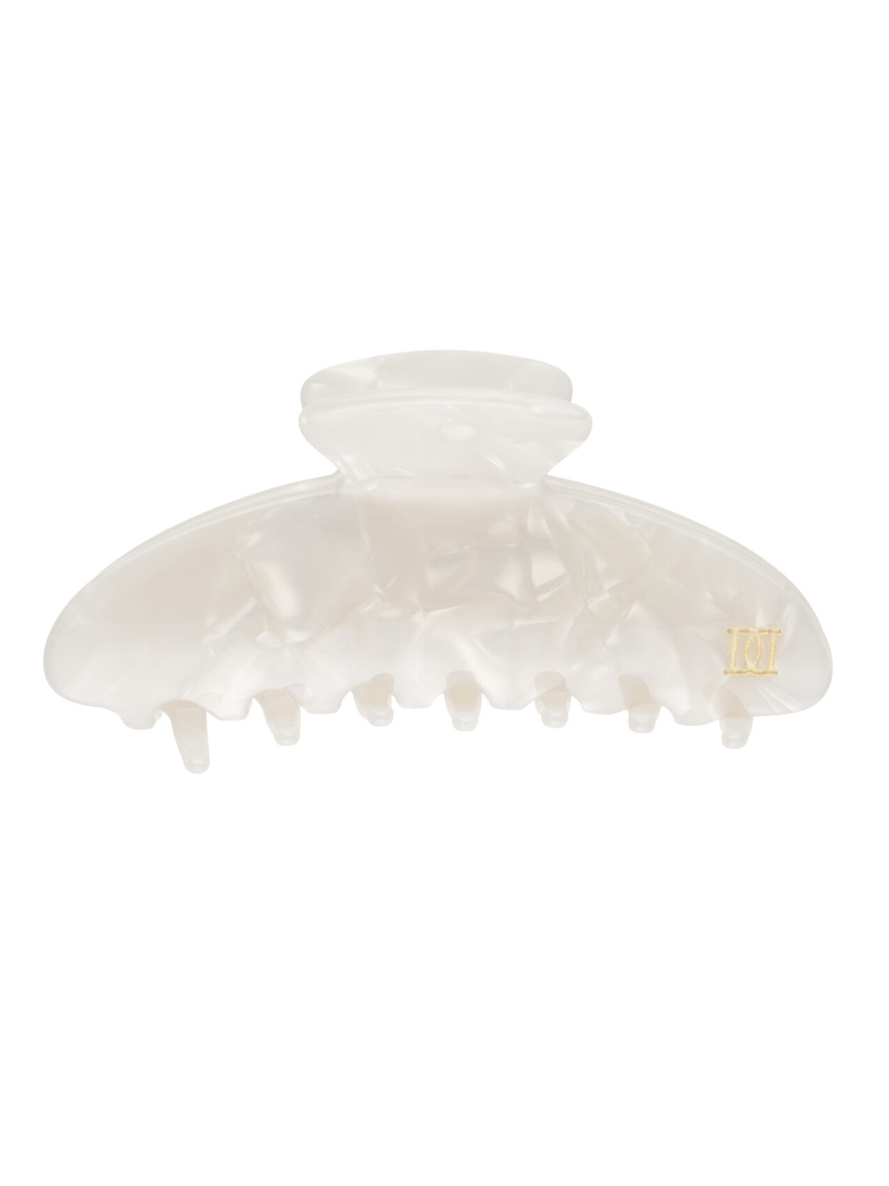 PLAIN HAIR CLAW LARGE OFF WHITE