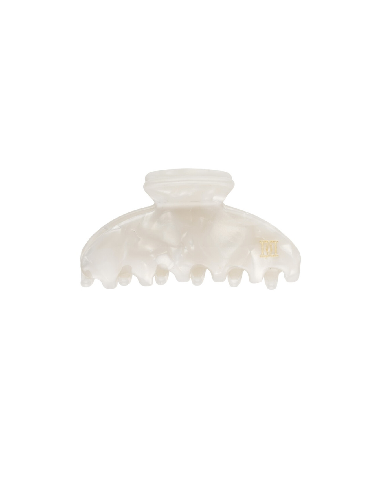 PLAIN HAIR CLAW SMALL OFF WHITE