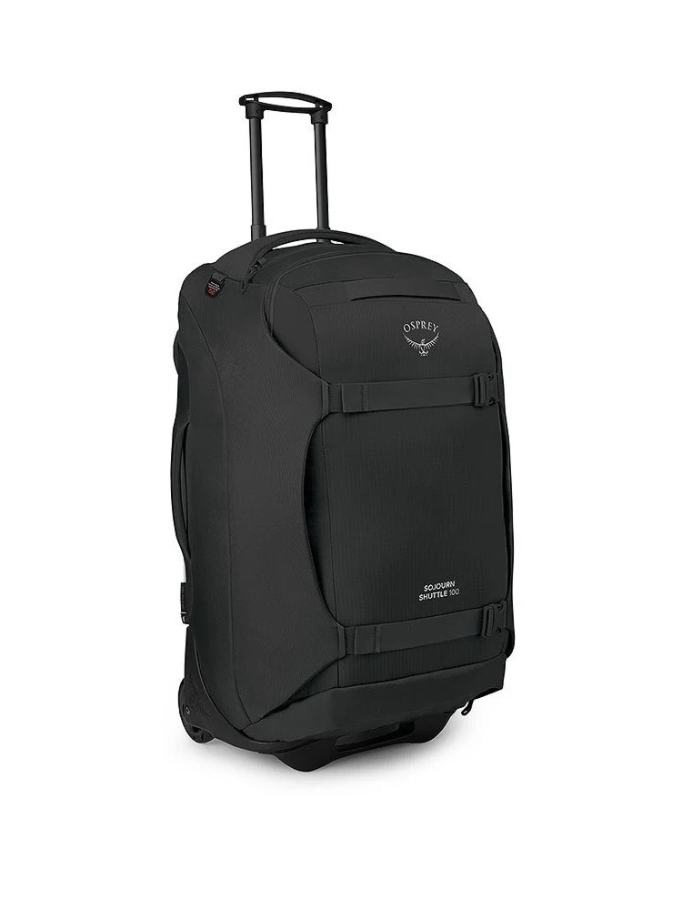 SOJOURN SHUTTLE WHEELED DUFFEL 100 BLACK