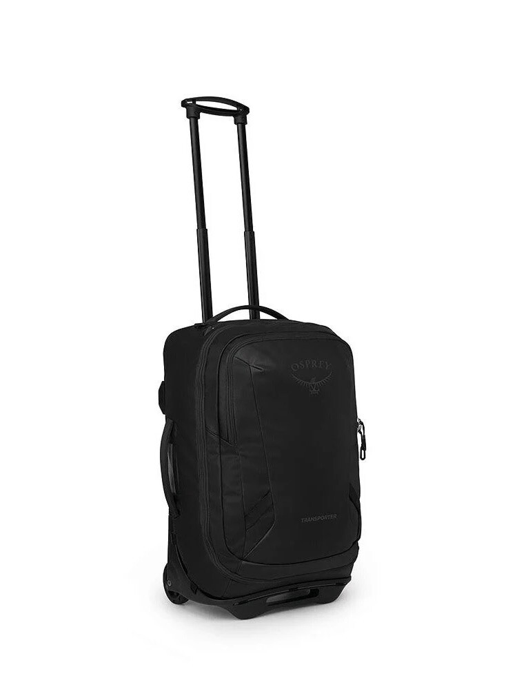 TRANSPORTER WHEELED CARRY ON 38L RAVEN BLACK