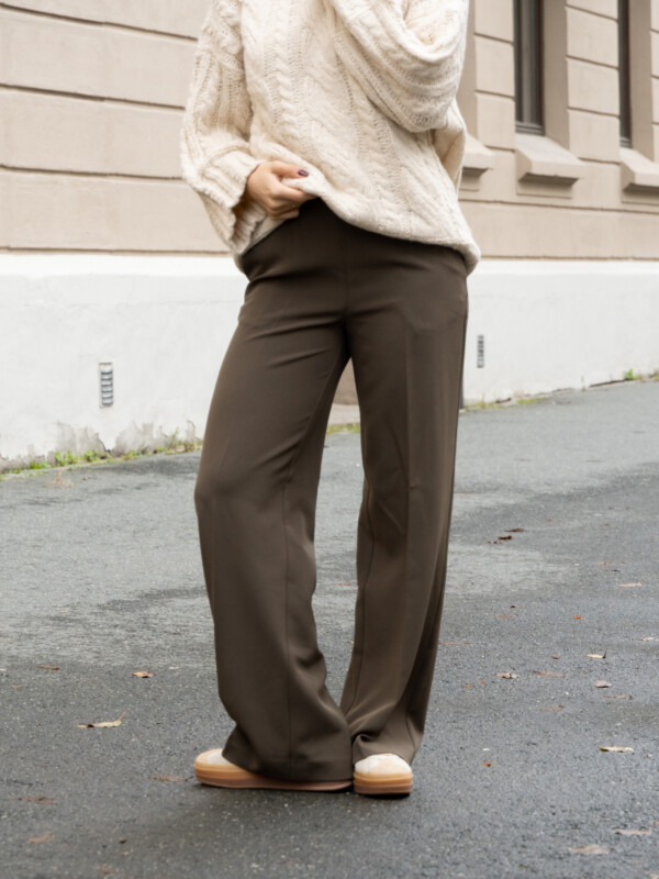 NELLI PANTS WARM GREY