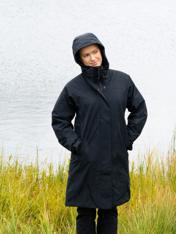 W TREELINE INSULATED PARKA BLACK