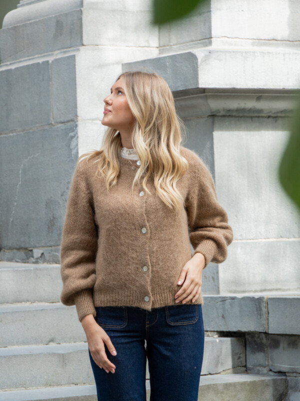 IDA CARDIGAN CAMEL